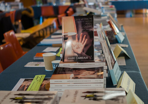 La foire du livre (mi-novembre)